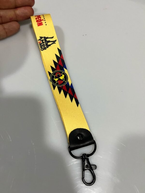 Llavero Personalizado Sublimado Un lado Lanyard para las Llaves Lanyer herraje perico negro y cubre dobladillo zanthy shoes subli santhy