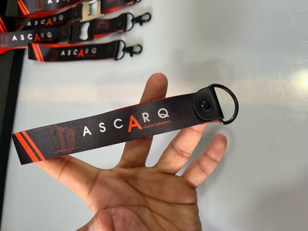 Llavero Personalizado Sublimado Lanyard para las Llaves Lanyer media luna negra y cubre dobladillo zanthy shoes subli santhy