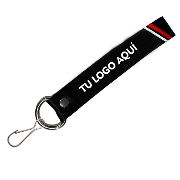 Llavero Personalizado Sublimado un solo lado el liston Lanyard para las Llaves Lanyer media luna y mosqueton zanthy shoes subli santhy