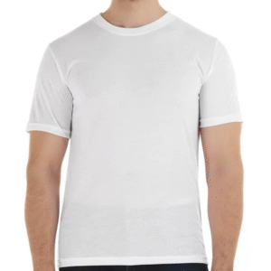Playera Blanca de Caballero Para Sublimar Poliester zanthy shoes subli santhy