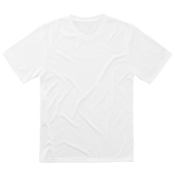 Playera Blanca de Caballero Para Sublimar Poliester zanthy shoes subli santhy