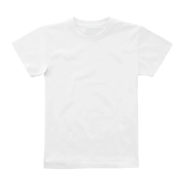 Playera Blanca Infantil Para Sublimar Poliester niños zanthy shoes subli santhy