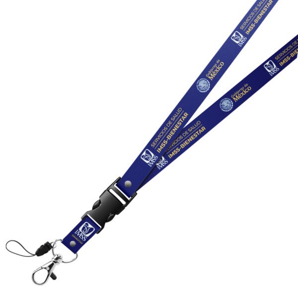 Porta Gafete Lanyard Imss Bienestar Portagafete Portacredencial