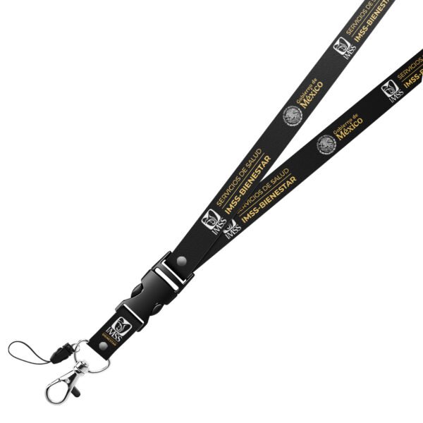 Porta Gafete Lanyard Imss Bienestar Portagafete Portacredencial