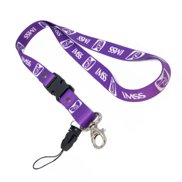 Porta Gafete Lanyard Imss Portagafete Portacredencial