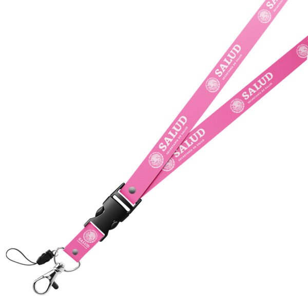 Porta Gafete Lanyard Secretaria de Salud Portagafete Portacredencial