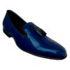 Zapato zanthy shoes slipper charol marino modelo 02 loafer mocasin calzado para caballero estilo vestir