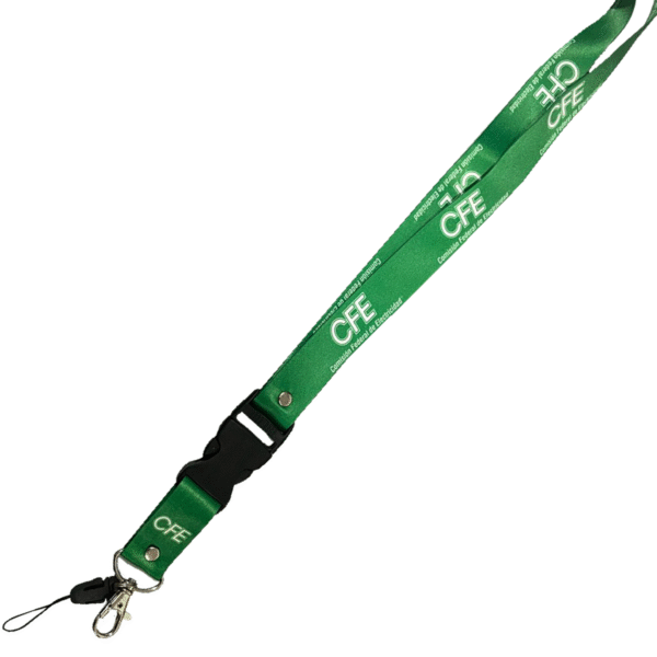 Porta Gafete Lanyard Cfe Portagafete Portacredencial