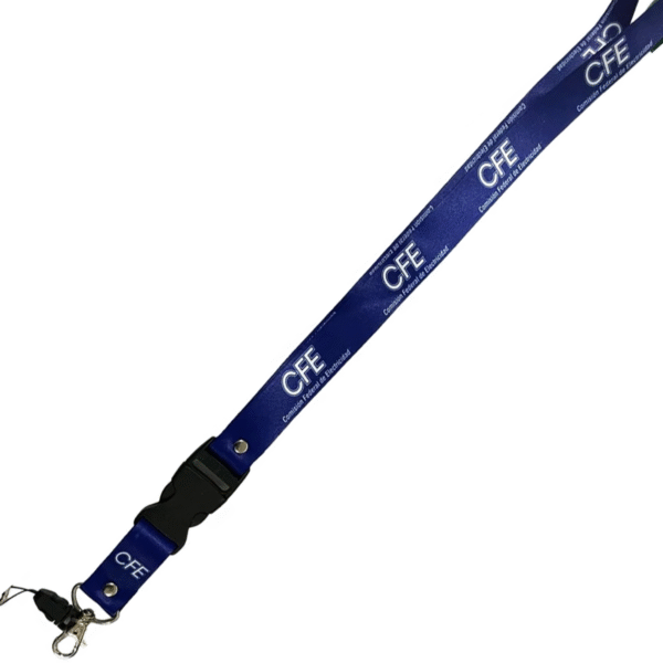 Porta Gafete Lanyard Cfe Portagafete Portacredencial