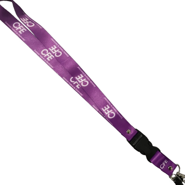 Porta Gafete Lanyard Cfe Portagafete Portacredencial