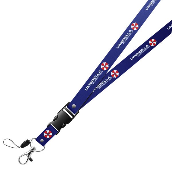 Porta Gafete Lanyard Umbrella Portagafete Portacredencial Paraguas Sombrilla