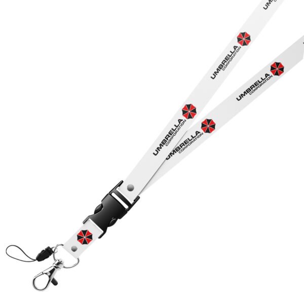 Porta Gafete Lanyard Umbrella Portagafete Portacredencial Paraguas Sombrilla